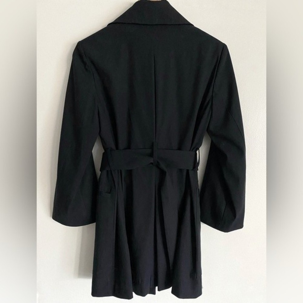 MM LAFLEUR Virgin Wool Mercer Parka belted double breasted blazer jacket size XS - Picture 7 of 13